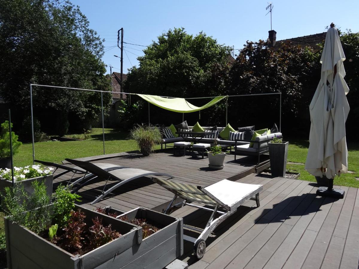Bed and Breakfast Les Petites Tuileries Bray-sur-Seine Екстер'єр фото